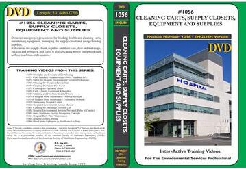 American Training Videos Hospital Series 1056 Cleaning Carts Supply Closets Equipment and Supplies